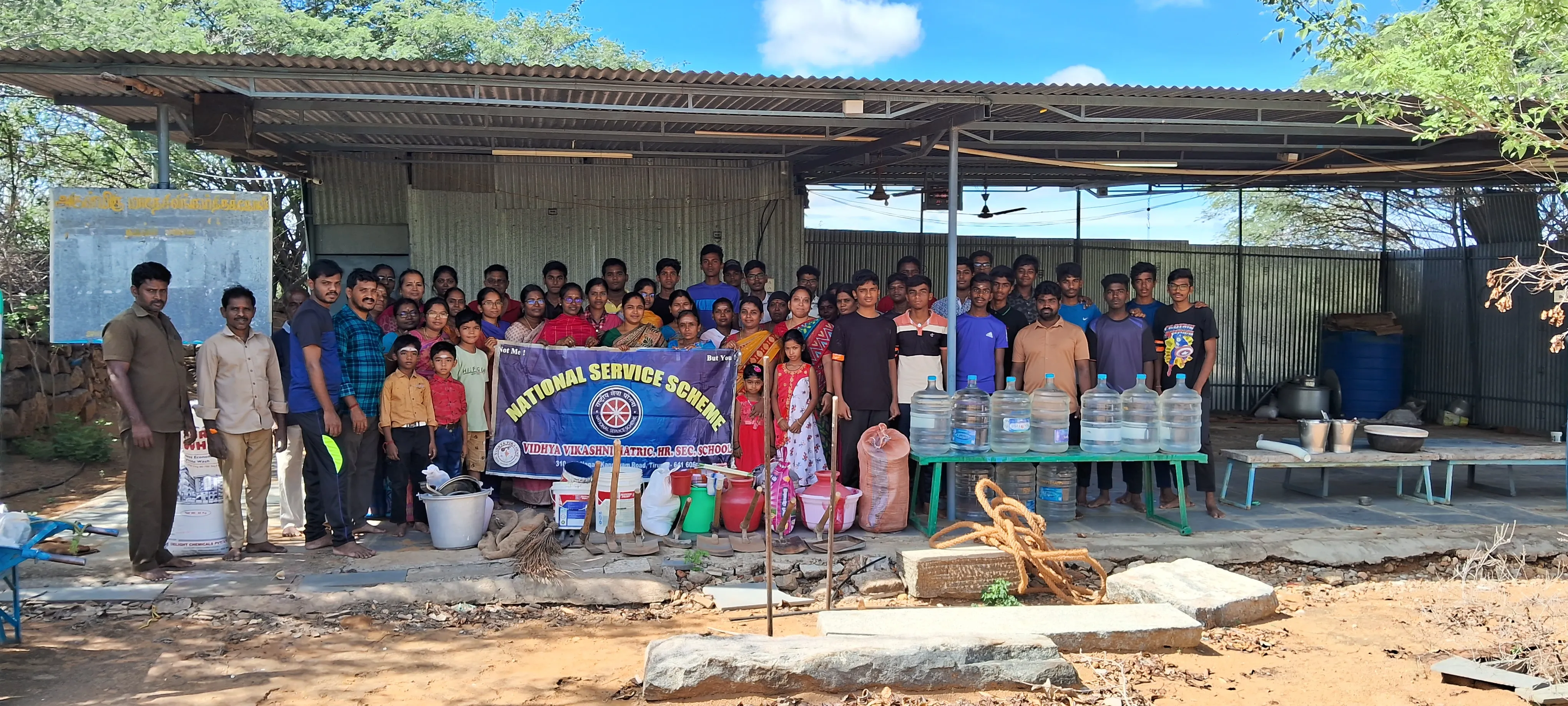 Temple Cleaning Work