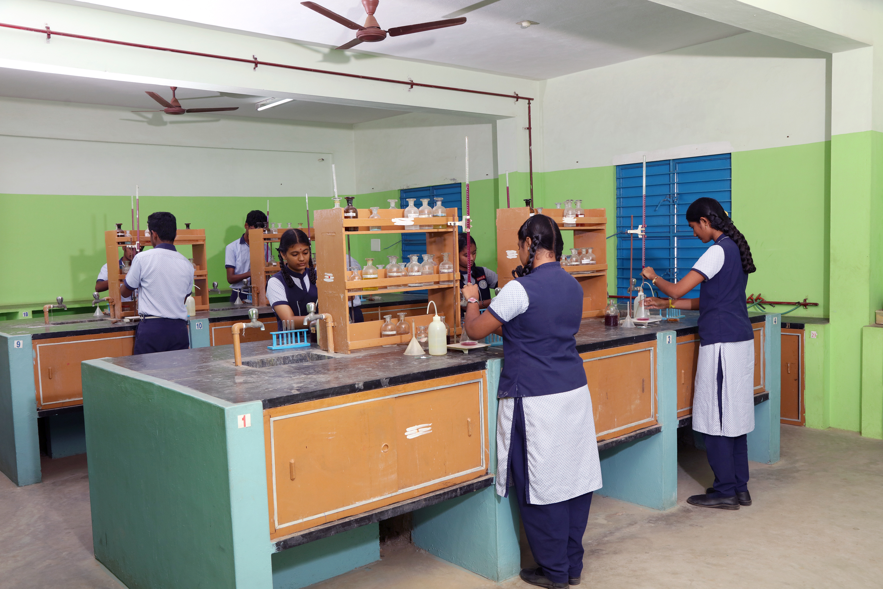 III. b) CHEMISTRY LAB